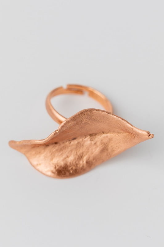 prsten, prsteny, ring, rings, originální šperky, original jewel, jewellery, leafinside, galvanoplastika, copper, best gift, dárek, na valentýna, vánoční dárek, stylový šperk, šperk,
