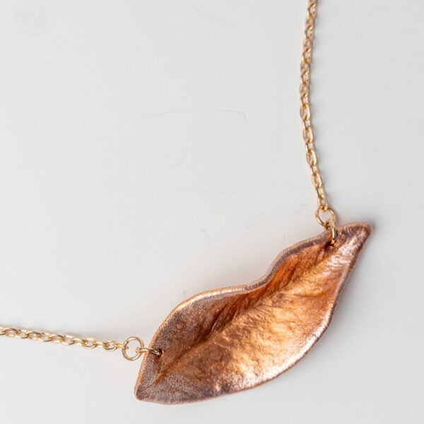 citrus, citron, citrus kiss,necklace, náhrdelník, originální šperky, original jewel, jewellery, leafinside, galvanoplastika, copper, best gift, dárek, na valentýna, vánoční dárek, stylový šperk, šperk, madeira collection