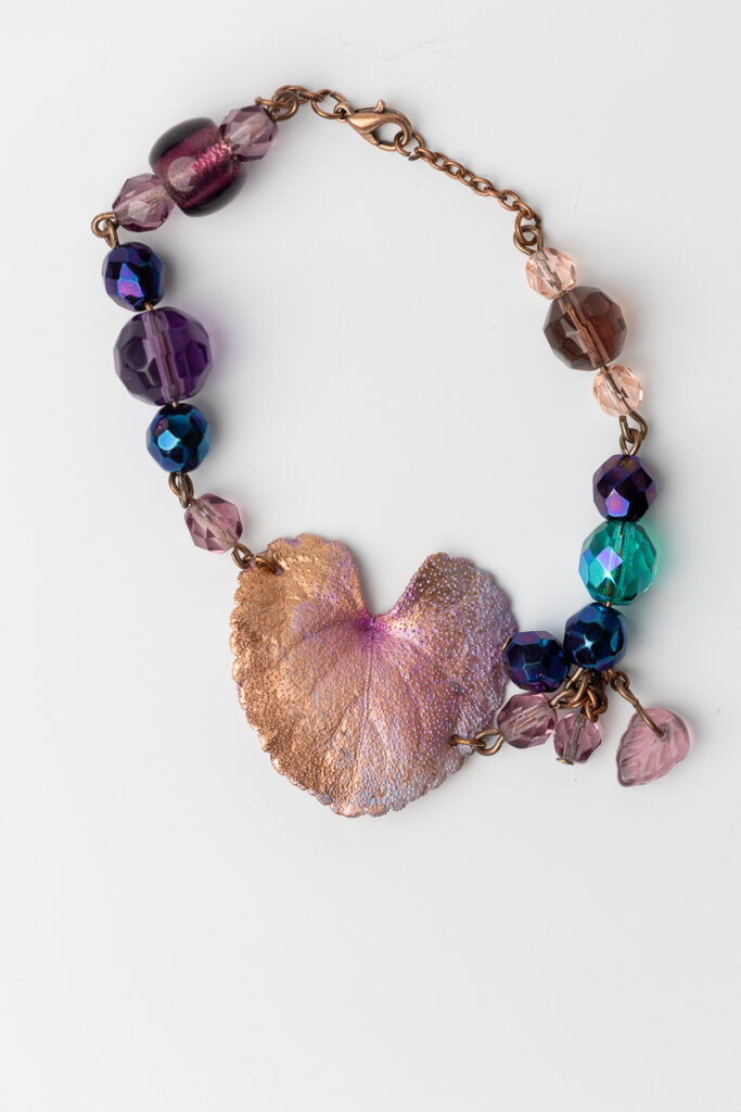 náramek, bracelet originální šperky, original jewel, jewellery, leafinside, galvanoplastika, copper, best gift, dárek, na valentýna, vánoční dárek, stylový šperk, šperk,