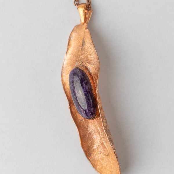 tilia, lípa, kámen, gem, necklace, náhrdelník, originální šperky, original jewel, jewellery, leafinside, galvanoplastika, copper, best gift, dárek, na valentýna, vánoční dárek, stylový šperk, šperk, madeira collection, madeira ring