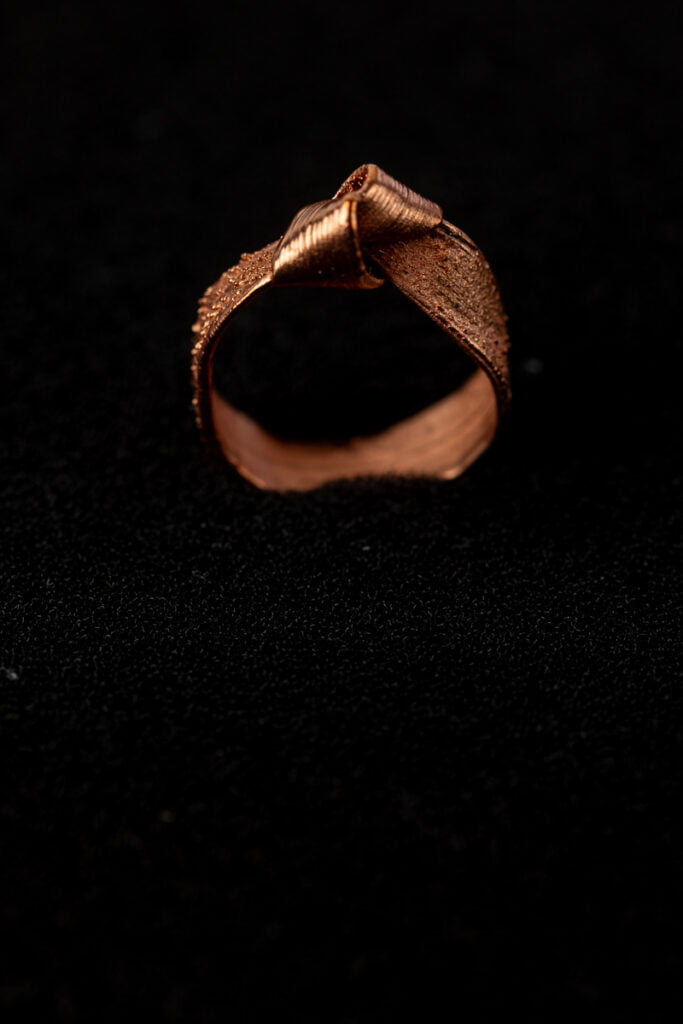 prsten, prsteny, ring, rings, originální šperky, original jewel, jewellery, leafinside, galvanoplastika, copper, best gift, dárek, na valentýna, vánoční dárek, stylový šperk, šperk,
