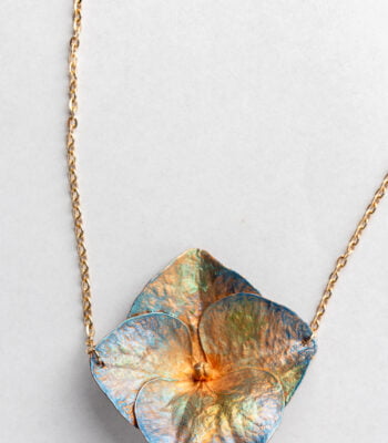 hortenzie, hortensia, hydrangea, necklace, náhrdelník, originální šperky, original jewel, jewellery, leafinside, galvanoplastika, copper, best gift, dárek, na valentýna, vánoční dárek, stylový šperk, šperk, madeira collection, madeira ring