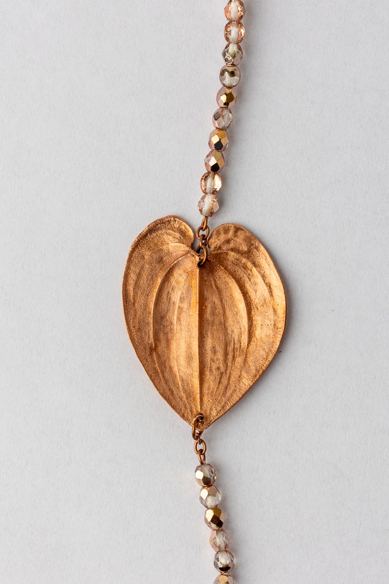 náramek, bracelet originální šperky, original jewel, jewellery, leafinside, galvanoplastika, copper, best gift, dárek, na valentýna, vánoční dárek, stylový šperk, šperk,