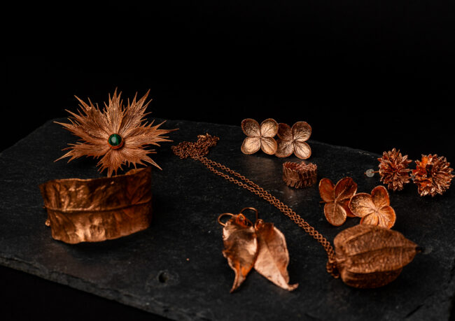 Jewellery from botanic garden - leafinside - jewellery