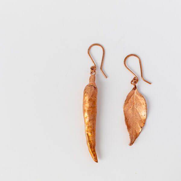 Hydrangea earrings N°110 - leafinside - jewellery