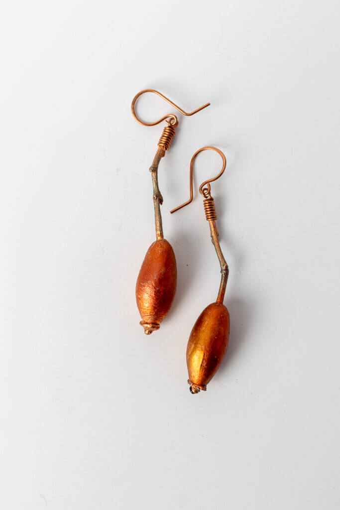 Chilli earrings N°110 - leafinside - jewellery