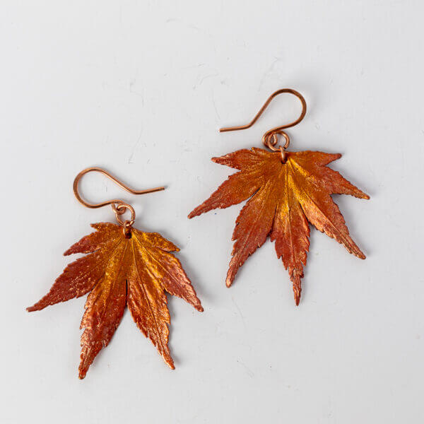 Birch earring N°110 - leafinside - jewellery