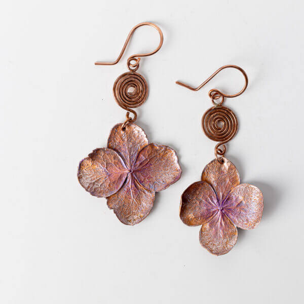 Bay leaf earrings N°110 - leafinside - jewellery