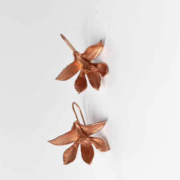 Orchidea earrings N°113 - leafinside - jewellery