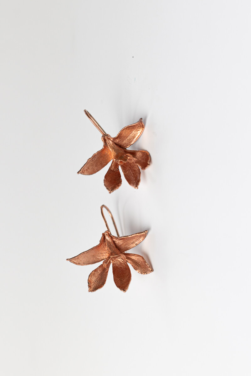 Rose hip earring N°111 - leafinside - jewellery