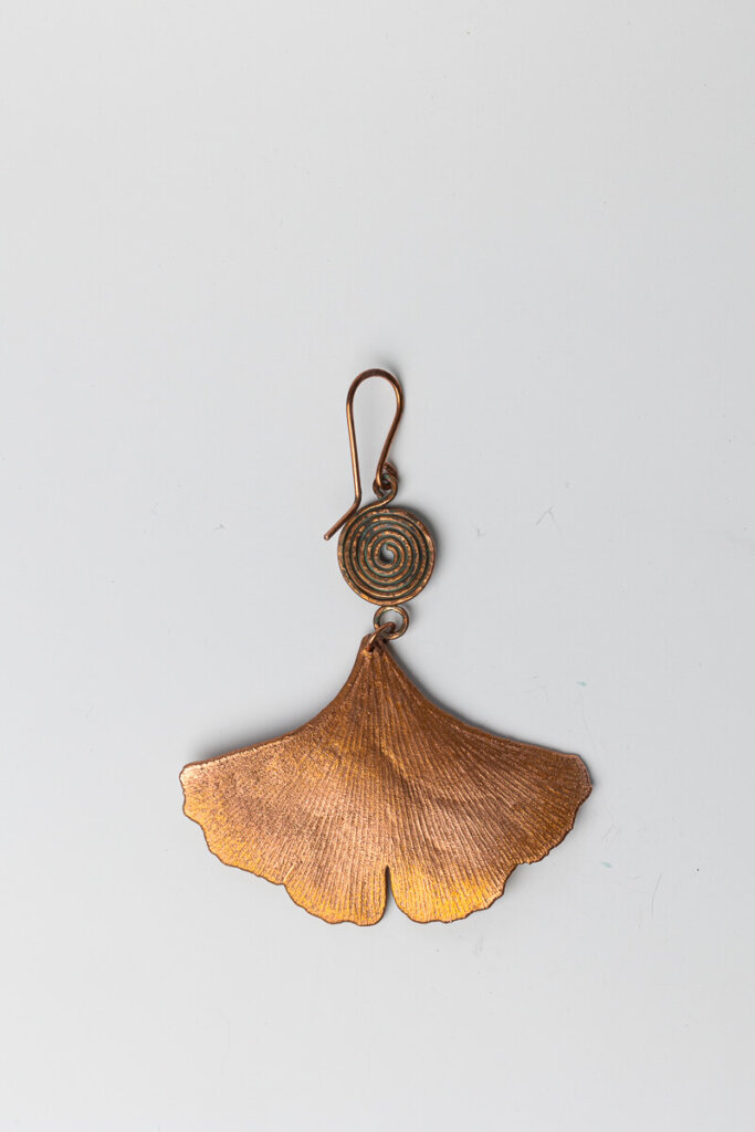 Bay leaf earrings N°112 - leafinside - jewellery